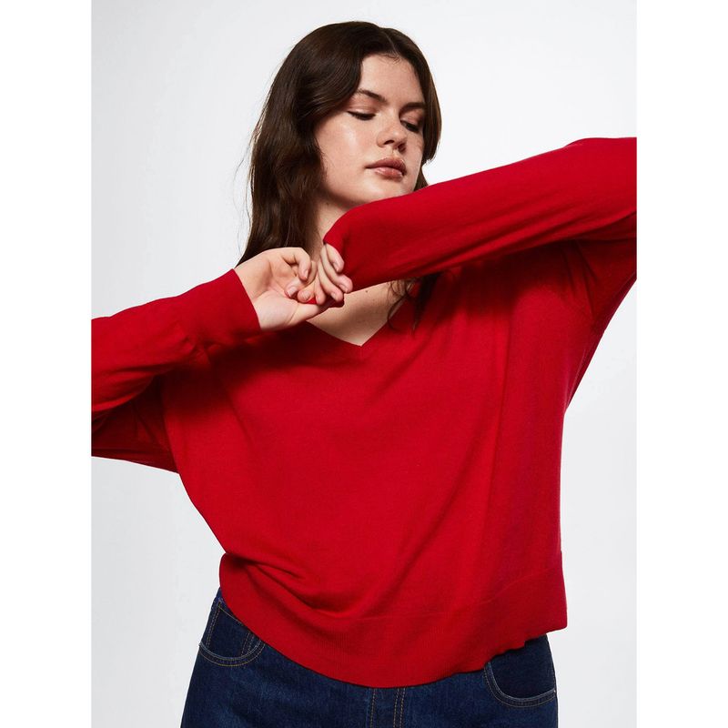 MANGO Mango Sweater Punto Fino Lucav Mujer