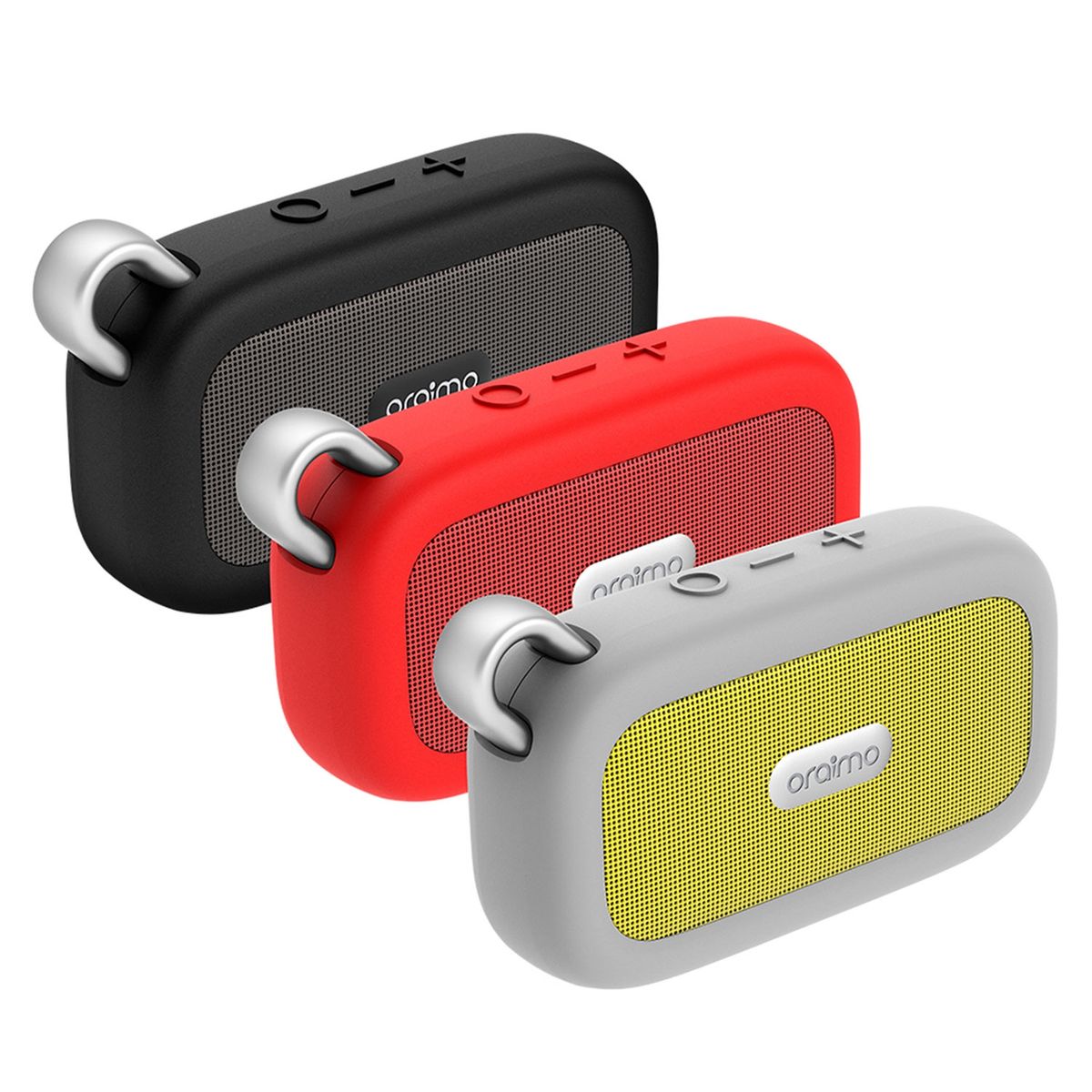 ORAIMO - Parlante Inalámbrico Bluetooth Palm Gris Oraimo
