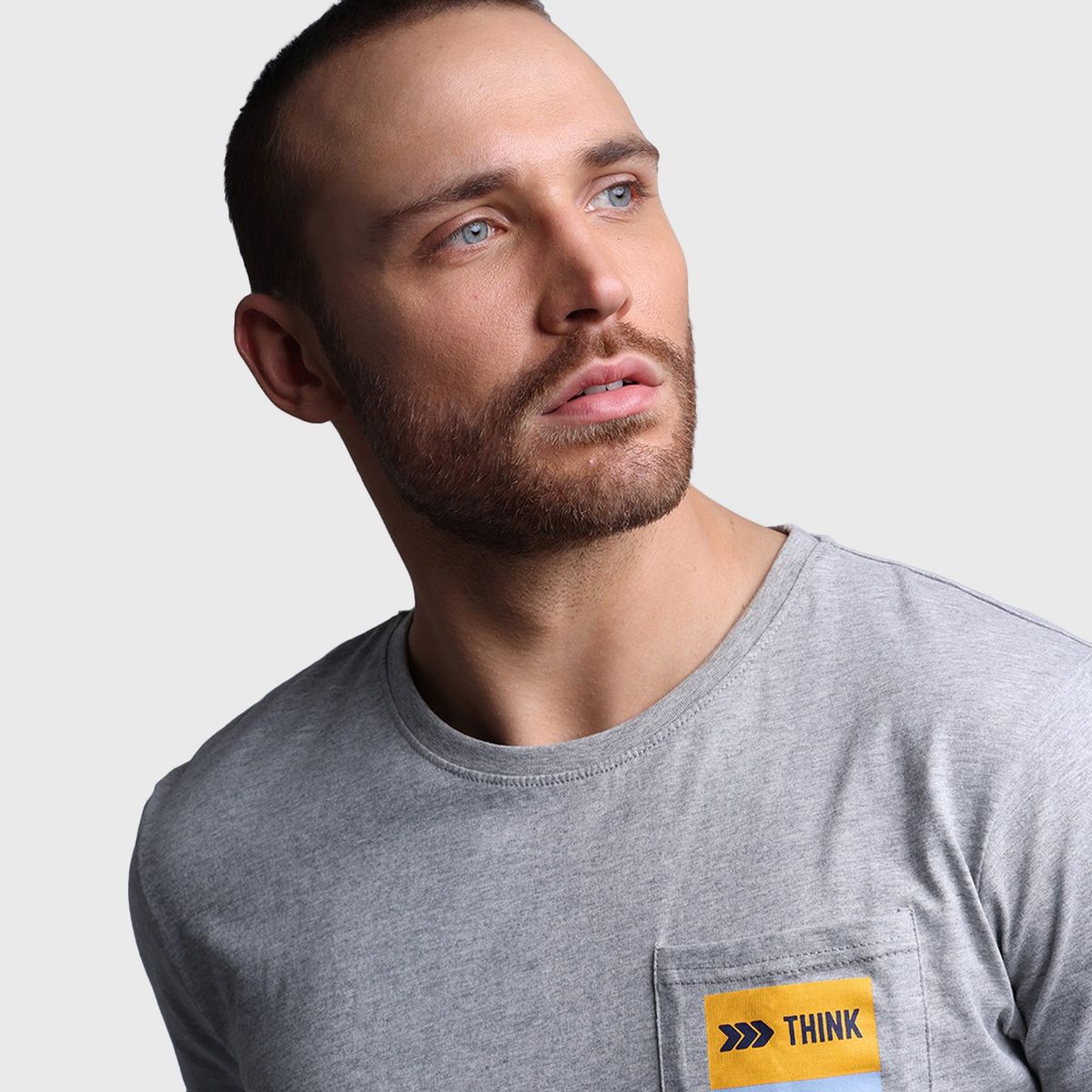 ARROW - Polera Manga Corta Algodón Hombre Arrow