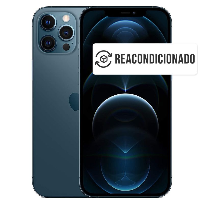 APPLE - Iphone 12 Promax 128Gb Pacificblue Reacondicionado