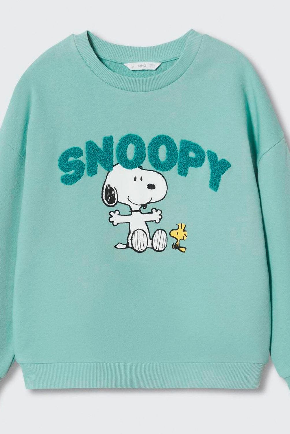 MANGO KIDS - Mango Kids Polerón Snoopy Textura