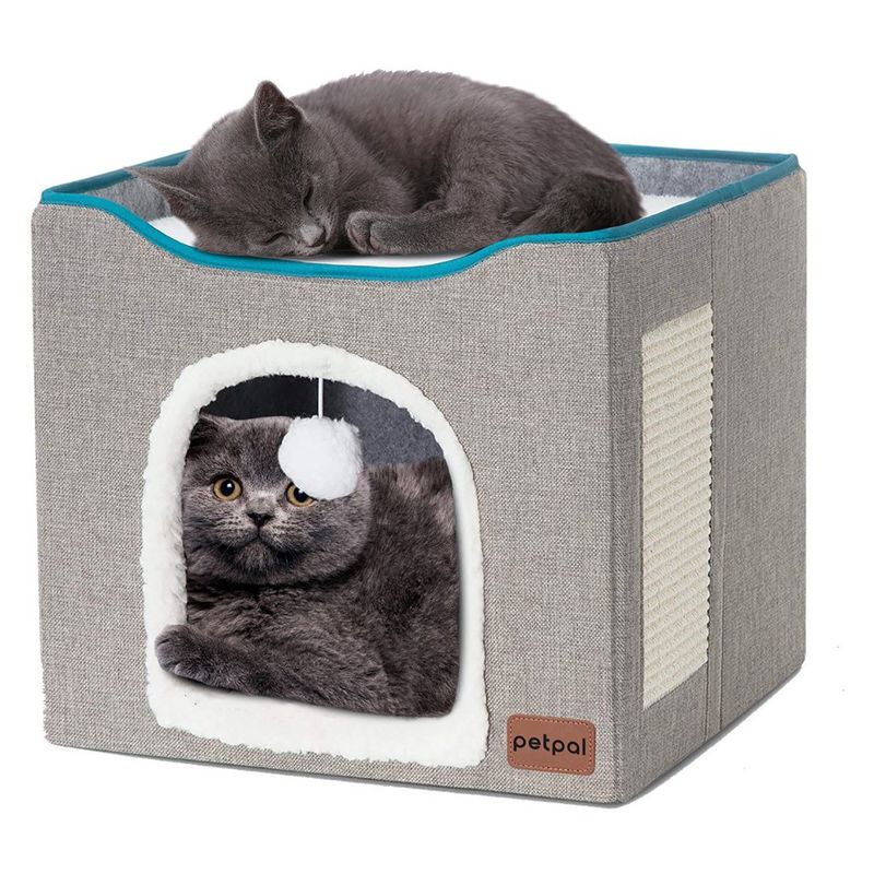 PETPAL - Casa Cama Para Mascotas PetPal Gatos Perros Chicos