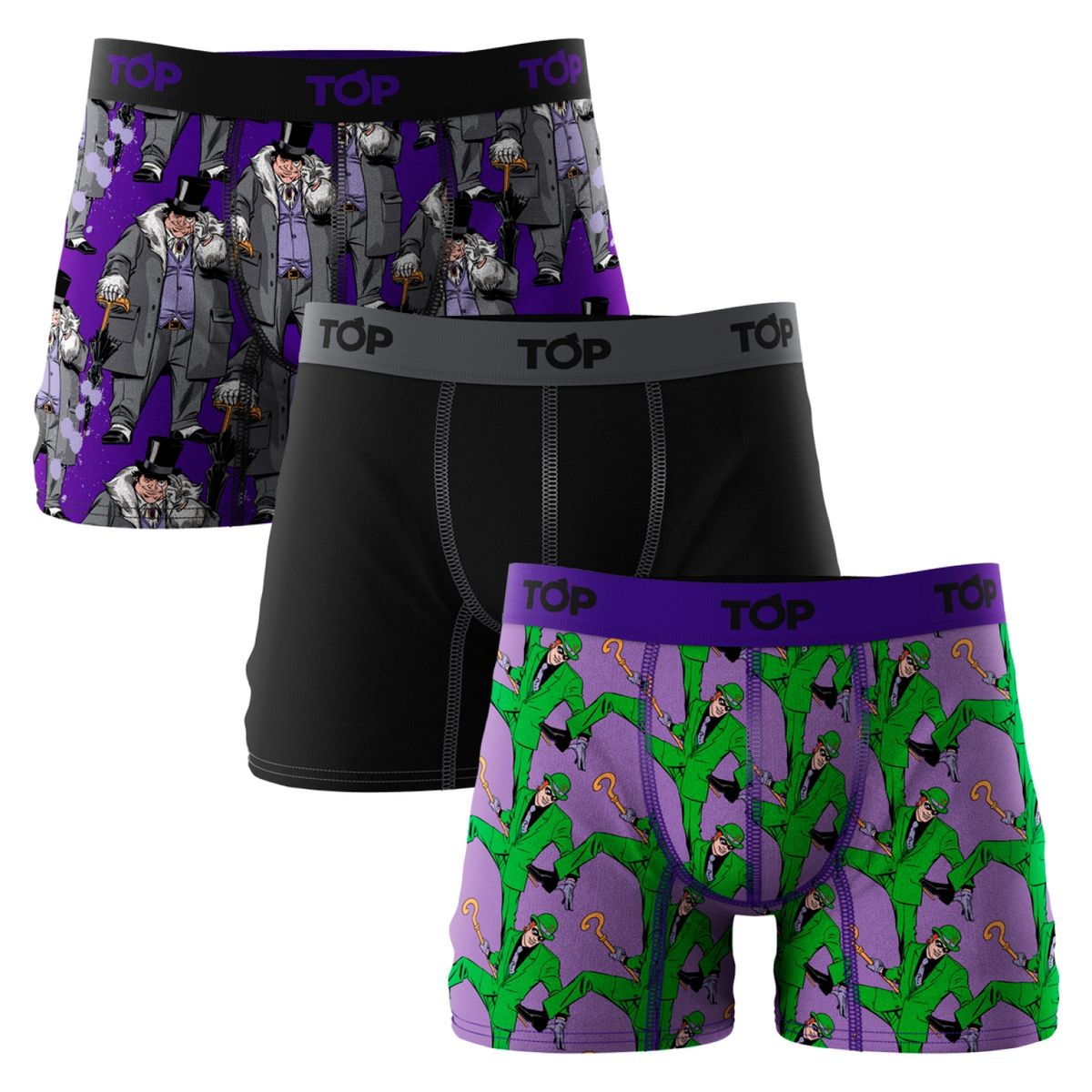 TOP - Pack De 3 Boxer Algodón Hombre Top
