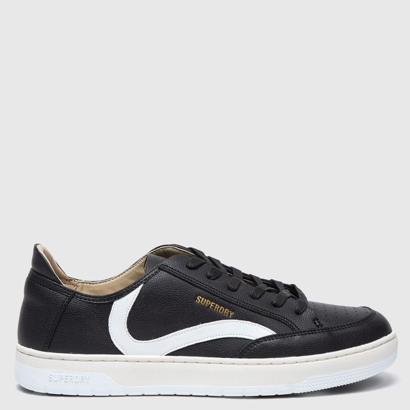 SUPERDRY - Zapatilla Urbana Hombre Negra Superdry