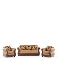 Juego Living Milano 3+1+1