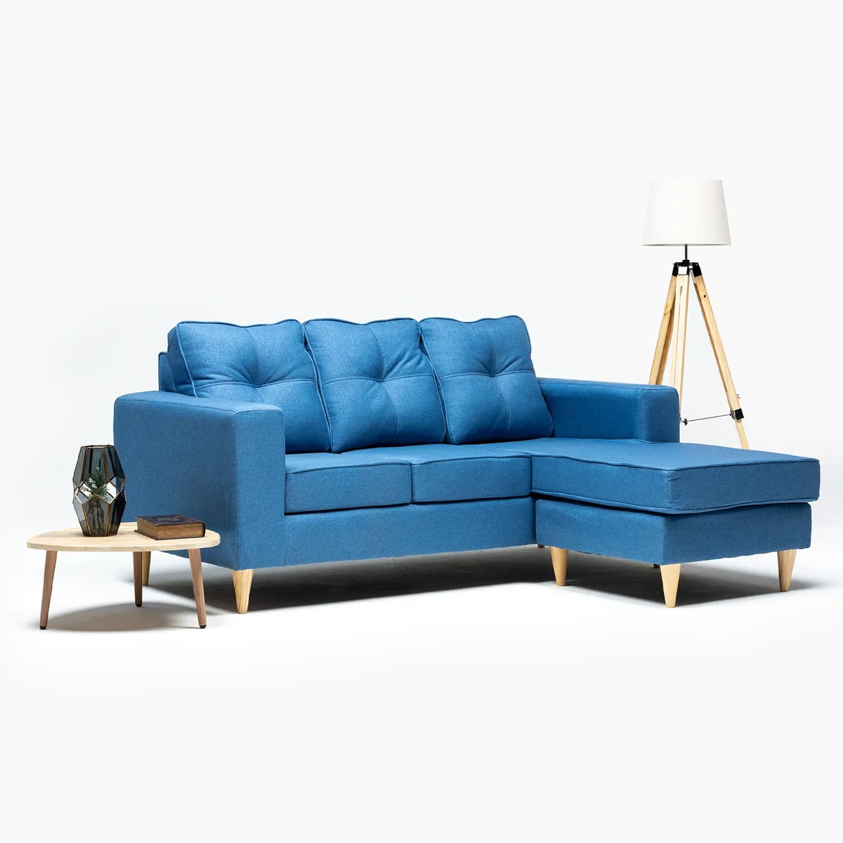 JDO & DESIGN - Sofá Seccional 3 Cuerpos Infinity Baiha 19 Inter Jdo & Design