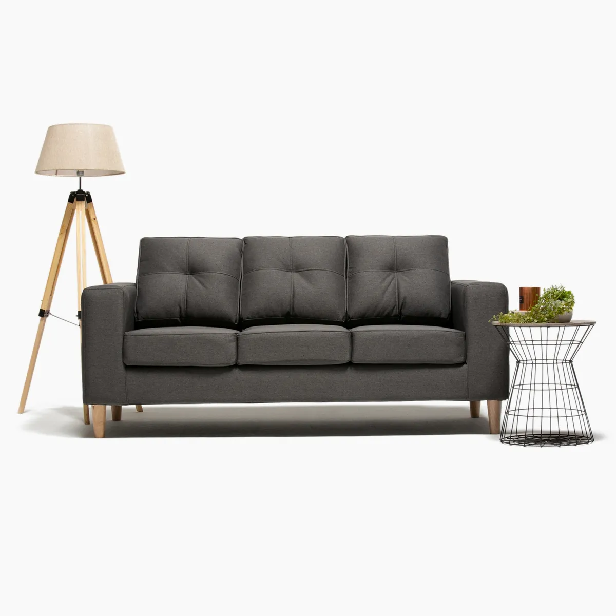 JDO & DESIGN - Sofá 3 Cuerpos Infinity Jdo & Design