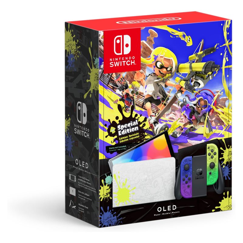 NINTENDO - Consola Nintendo Switch Oled Splatoon