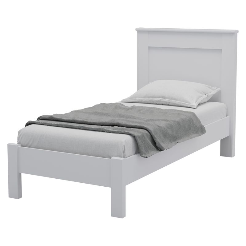BE DESIGN - Cama 1 Plaza Munique Blanco Be Design
