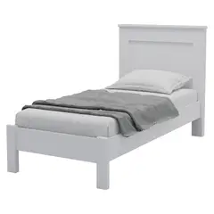 BE DESIGN - Cama 1 Plaza Munique Blanco