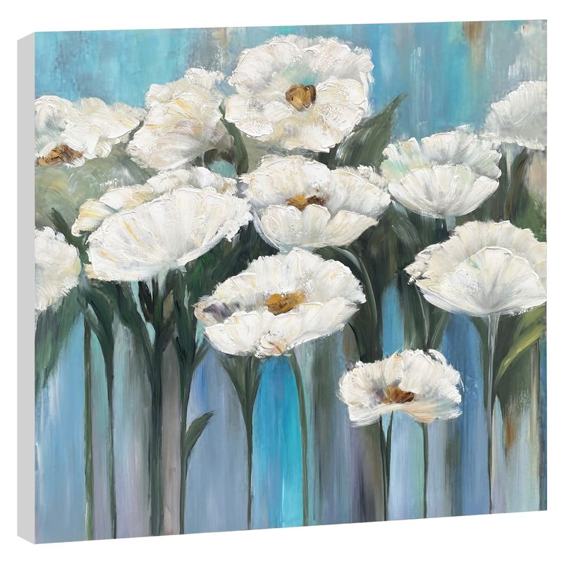 RONDA - Cuadros Óleo Celeste 70X70 Cm Ronda