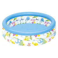 Piscina Inflable 3 Anillos Corales