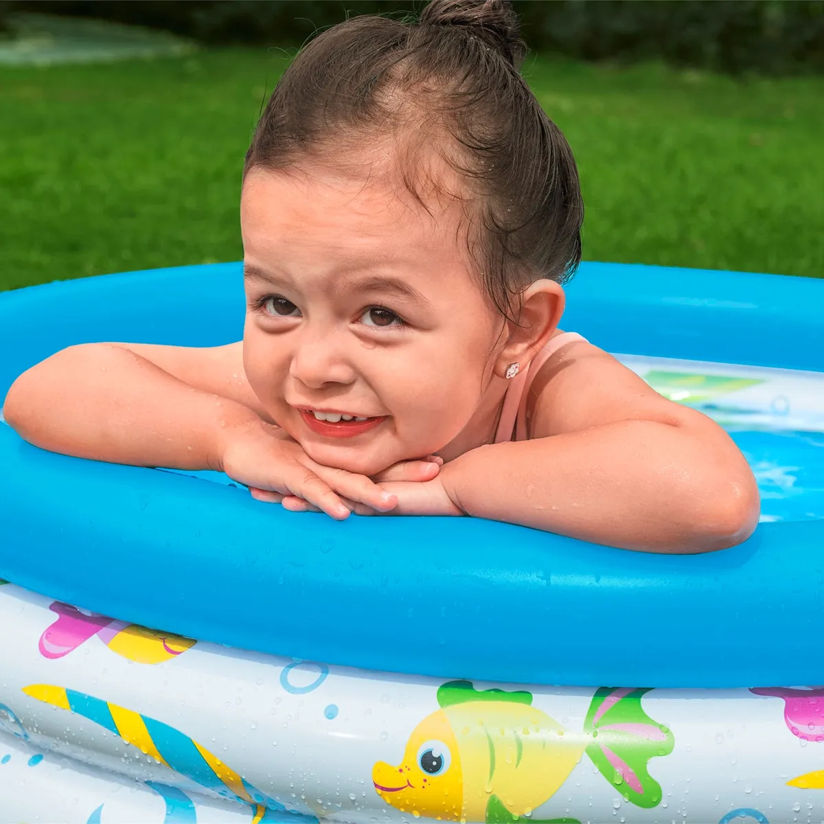 BESTWAY - Piscina Inflable 3 Anillos Corales Bestway