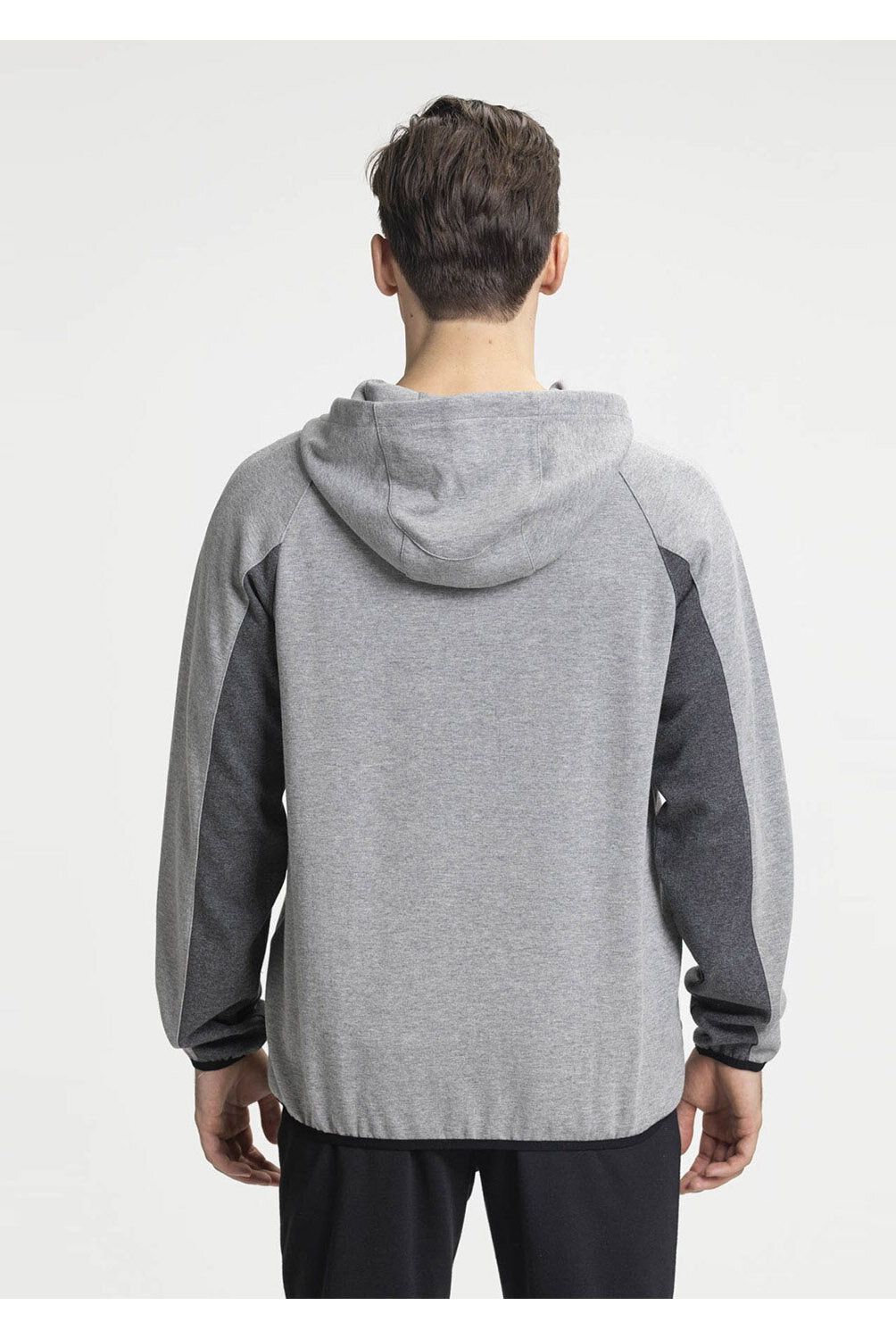 FASHION'S PARK - Poleron Tec Deportivo Hombre Gris Ii