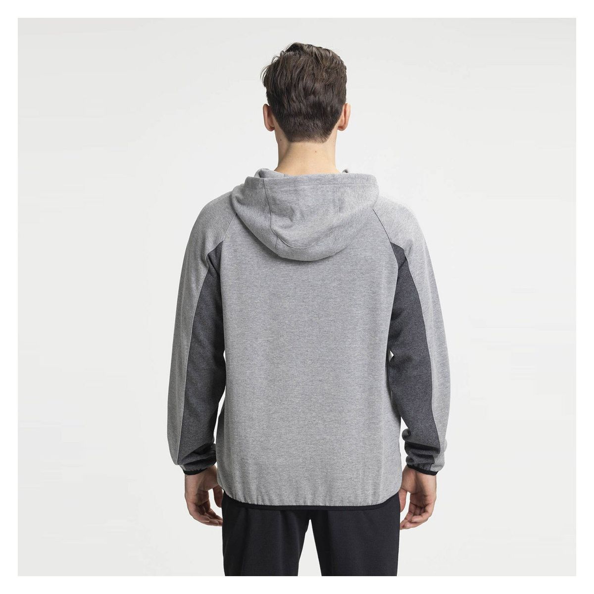 FASHION'S PARK - Poleron Tec Deportivo Hombre Gris Ii