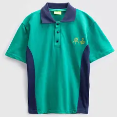 GENERICO - Pique Mc Verde H Monte Naza 16 Niño Algodón Colegio Monte Tabor Y Nazaret La Dehesa