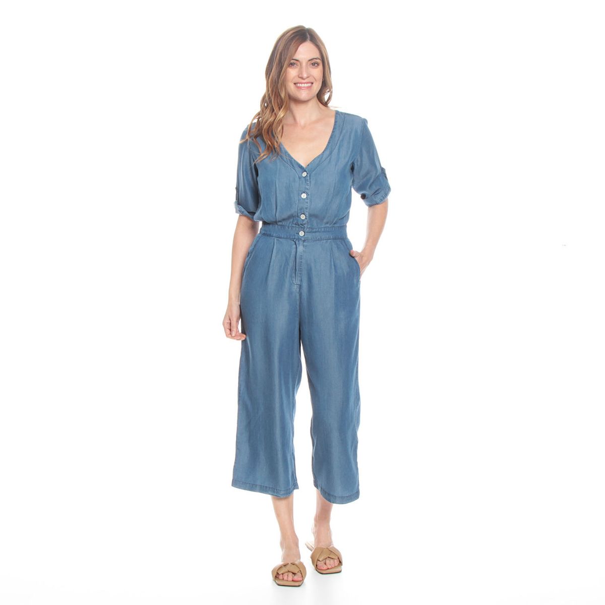 WADOS - Wados Jeans Recto Tiro Alto Mujer