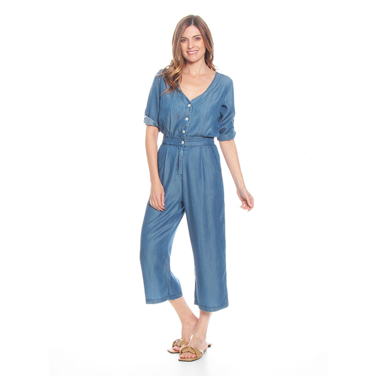 WADOS - Wados Jeans Recto Tiro Alto Mujer