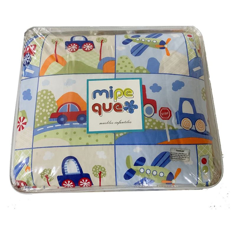 MI PEQUE - Set de Ropa Cama de Transición Autos