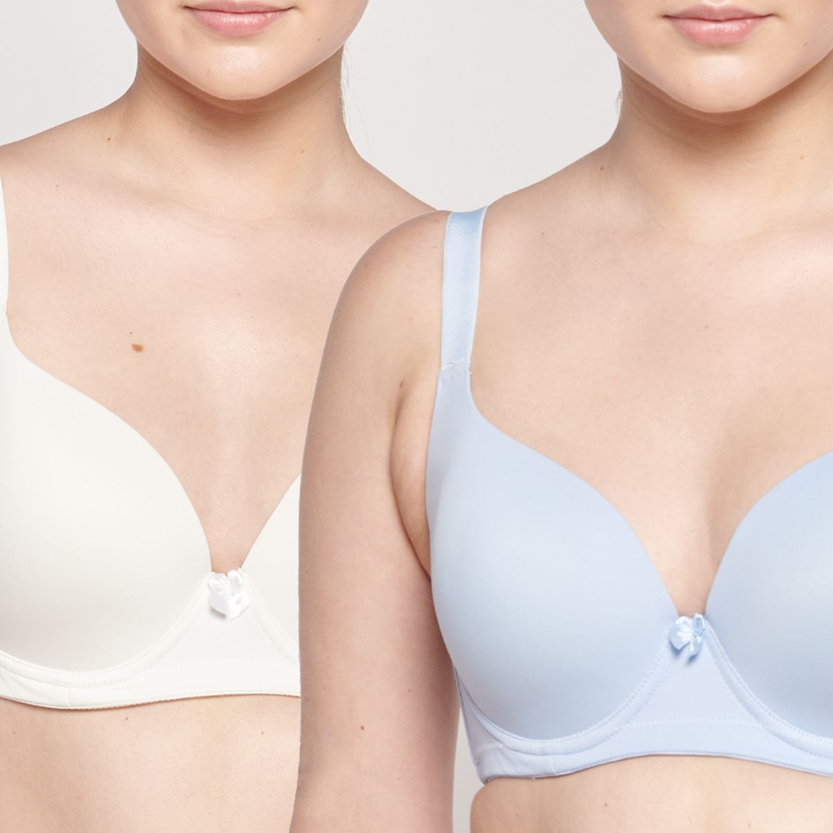 INTIME - Pack De 2 Sostenes Copa D Mujer Intime