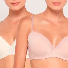 INTIME - Pack De 2 Sostenes Mujer
