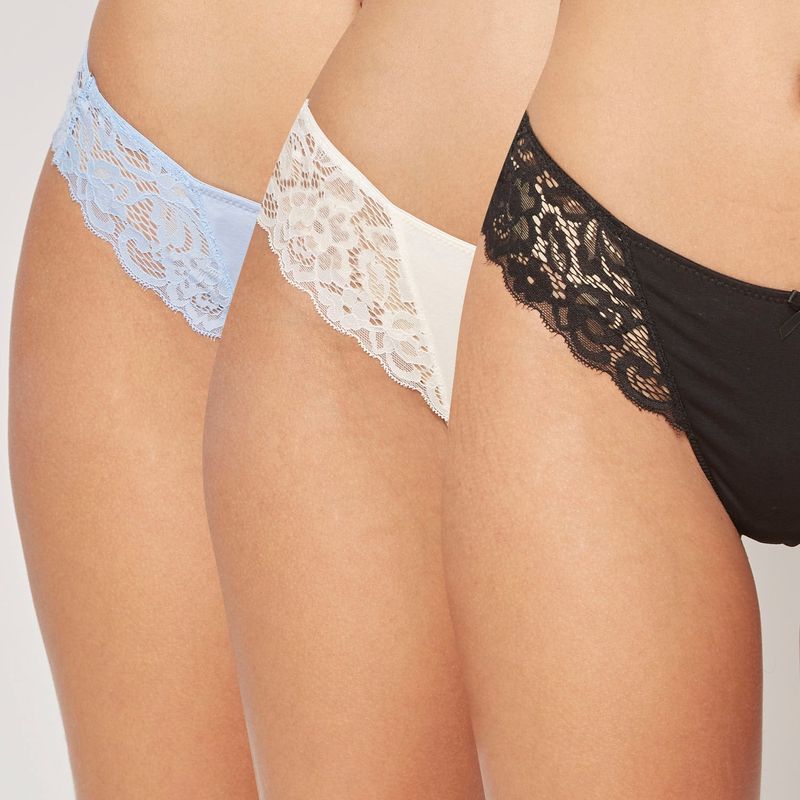 INTIME - Calzón Pack De 3 Pantaleta Mujer Intime