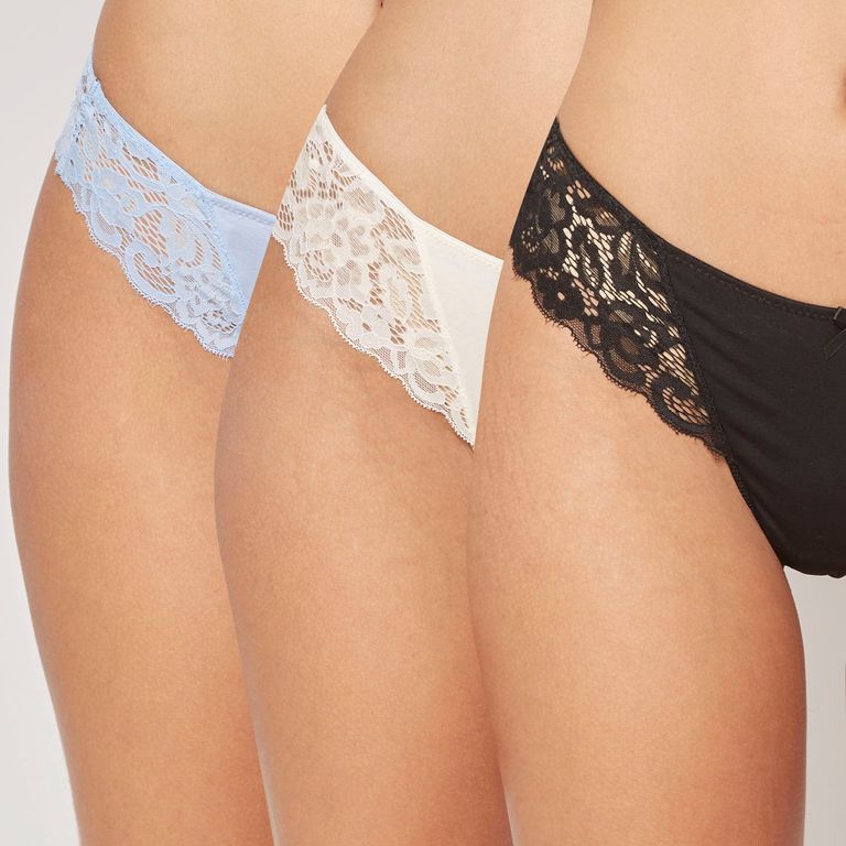 Calzón Pack De 3 Pantaleta Mujer