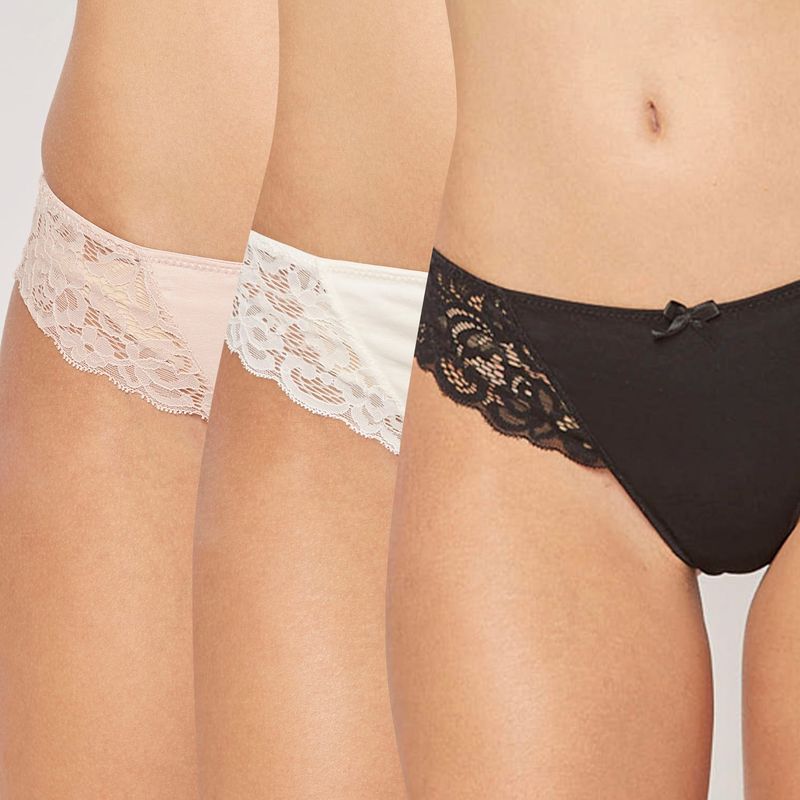 INTIME - Calzón Pack De 3 Colaless Mujer Intime