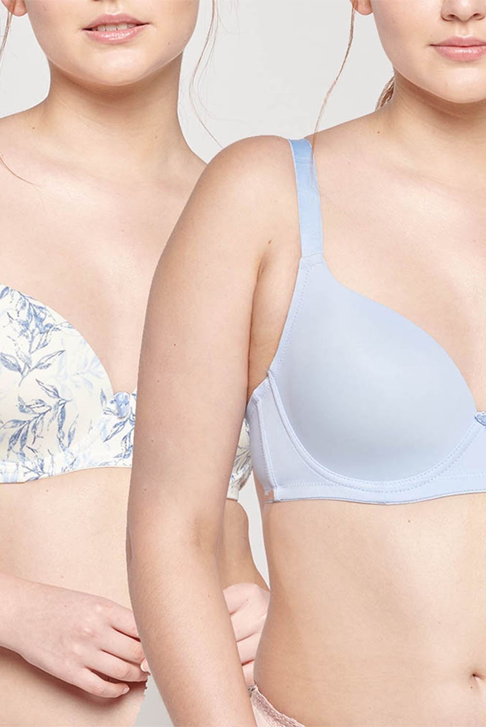 INTIME - Pack De 2 Sostenes Copa D Print Mujer Intime