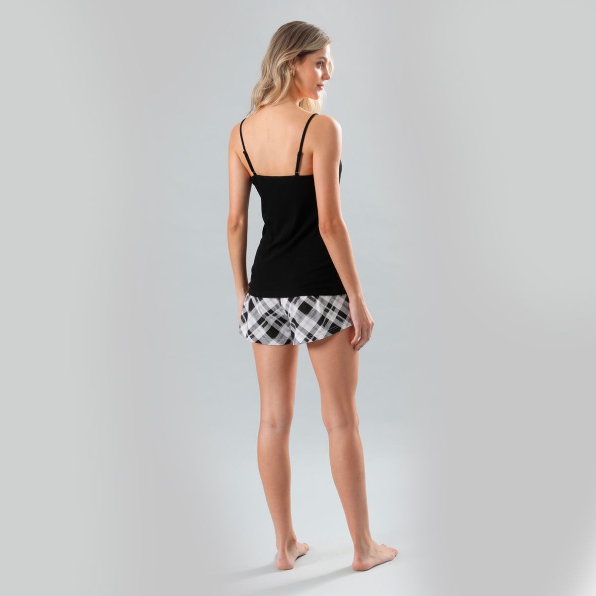 FLORES - Polera De Pijama Mujer Sin Mangas Flores