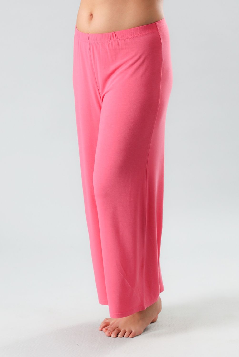 FLORES - Pack De 2 Pantalón Pijama Palazzo Mujer Flores