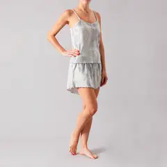 FLORES - Polera Rib Sin Mangas Mujer