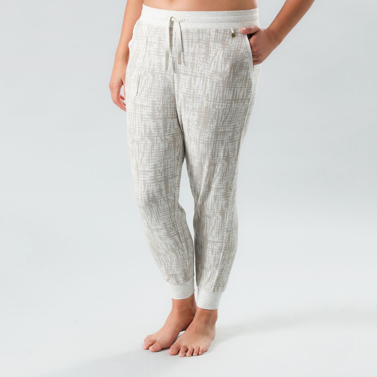 FLORES - Leggins Waffle Mujer Flores