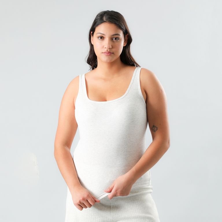 Polera De Pijama Sin Mangas Mujer
