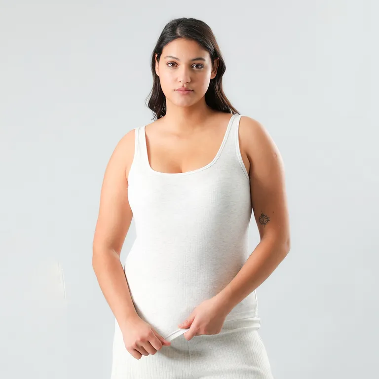 FLORES Polera De Pijama Sin Mangas Mujer