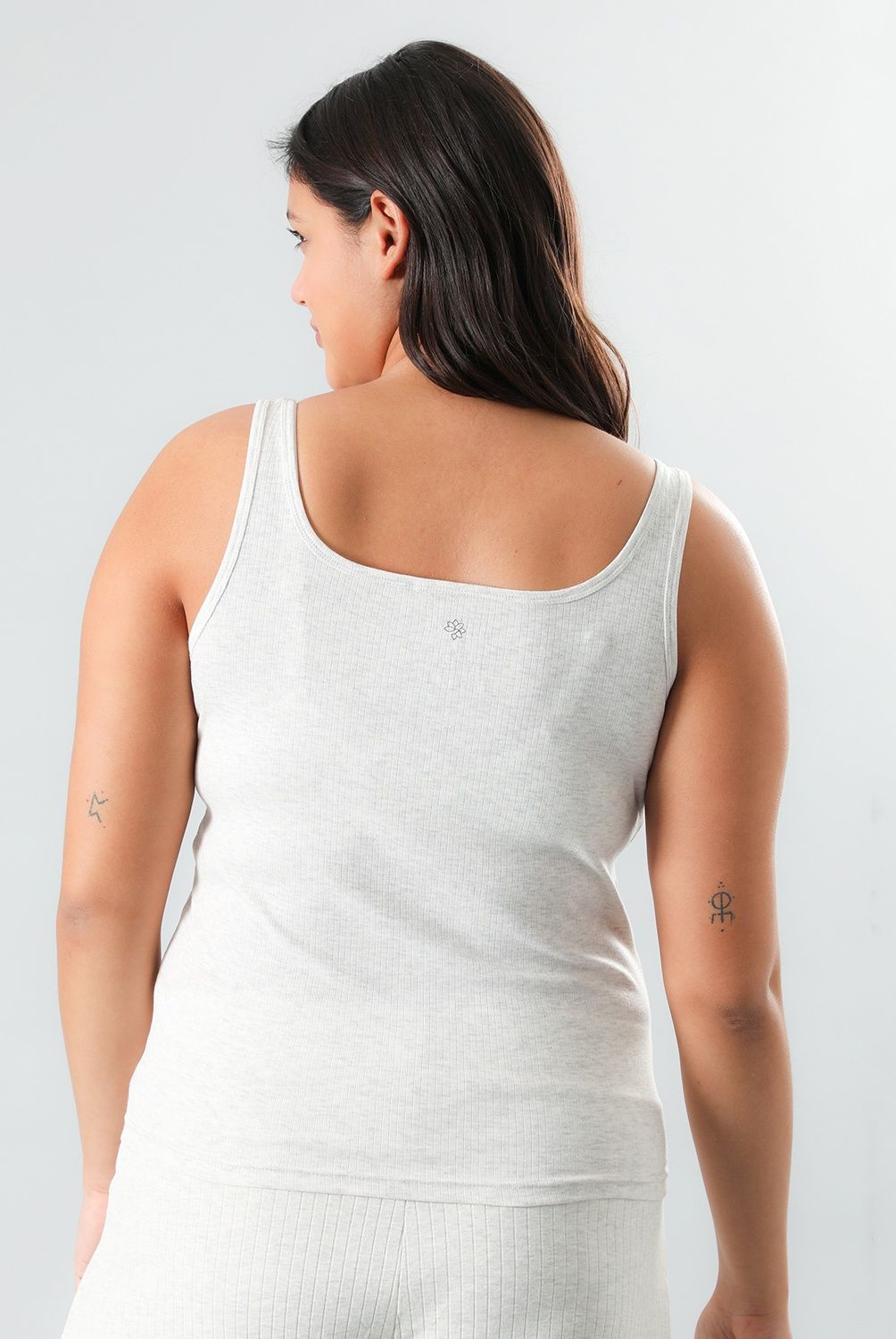 FLORES - Polera De Pijama Sin Mangas Mujer Flores