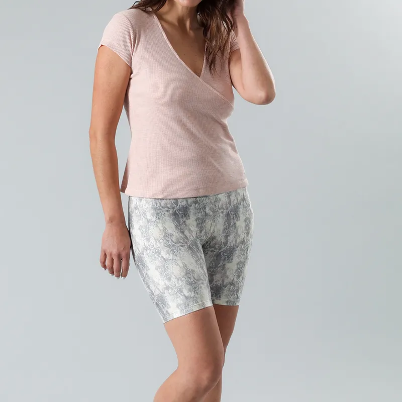 FLORES - Polera De Pijama Manga Corta Mujer Flores