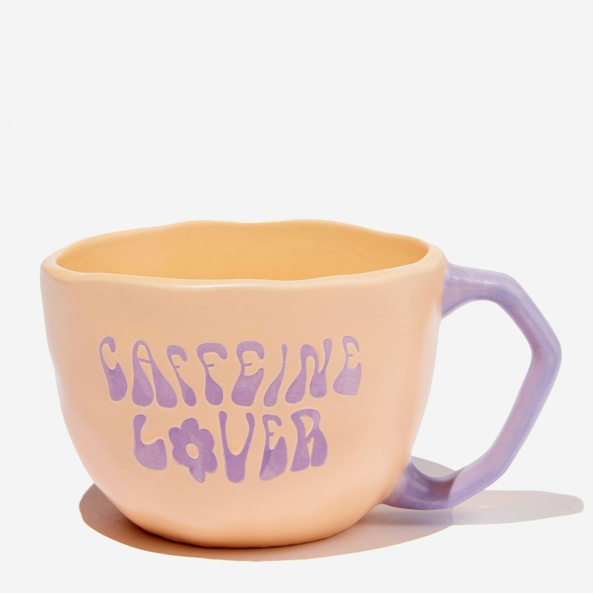 TYPO - Taza De Cerámica Gres Pintada A Mano Typo