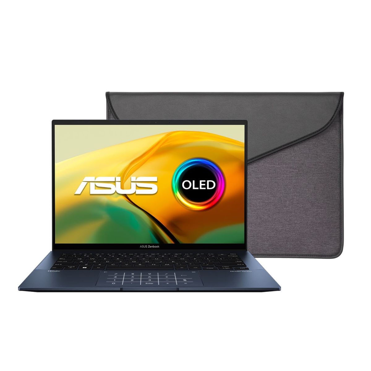 ASUS - Notebook Asus Zenbook 14 OLED UX3402 Intel Core i7 16GB RAM 512GB SSD 14" 2.8K 90Hz