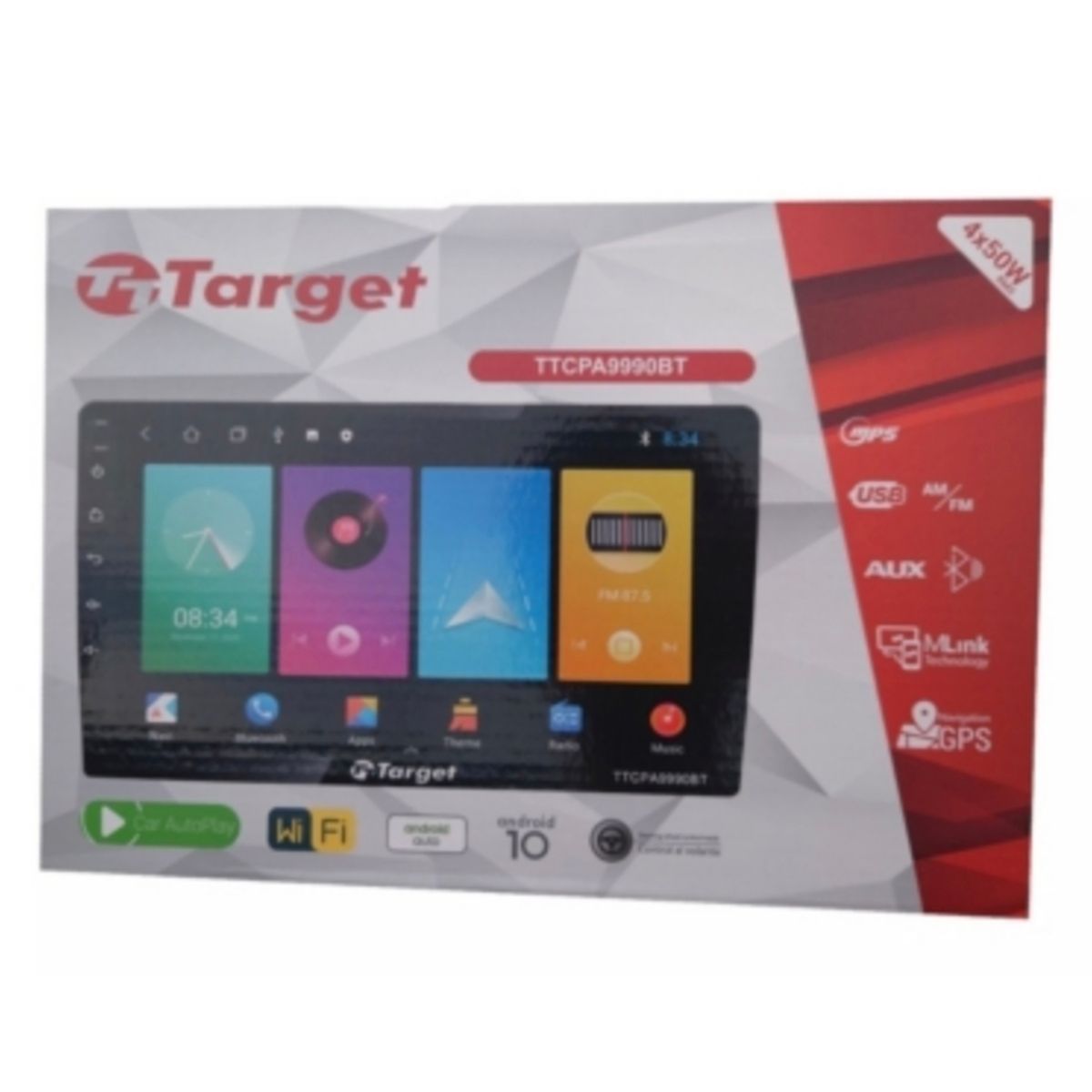 TARGET - Radio Android Auto 9 Pulgadas Car Play Target