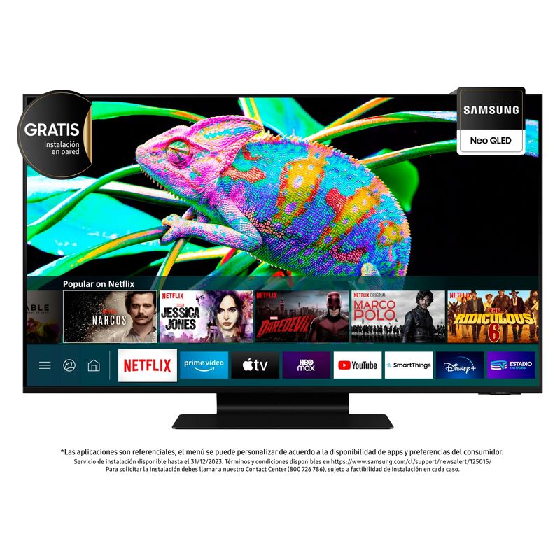 SAMSUNG - Neo QLED Smart TV 55" QN55QN90BAGXZS Tizen Samsung