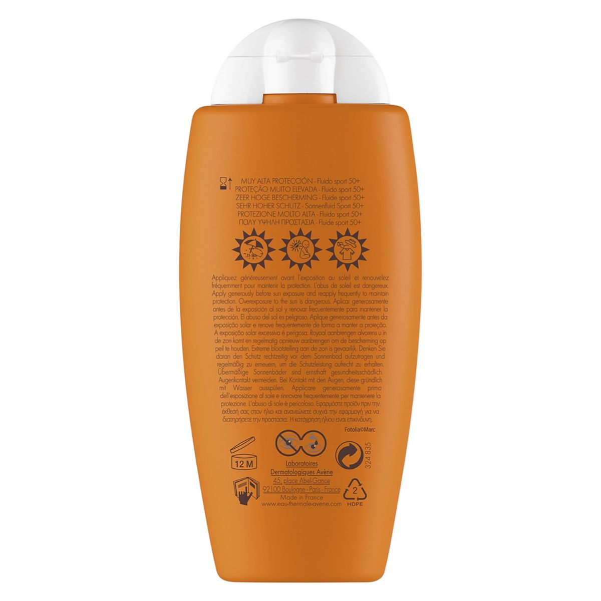 AVENE - Protector Solar Fluide Sport Fps 50+ 100 Ml Avène