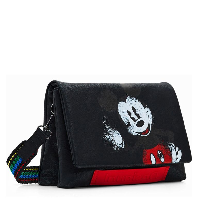 Bag Cartera Desigual Mickey Bolsos Shopper Desigual Patch Mickey