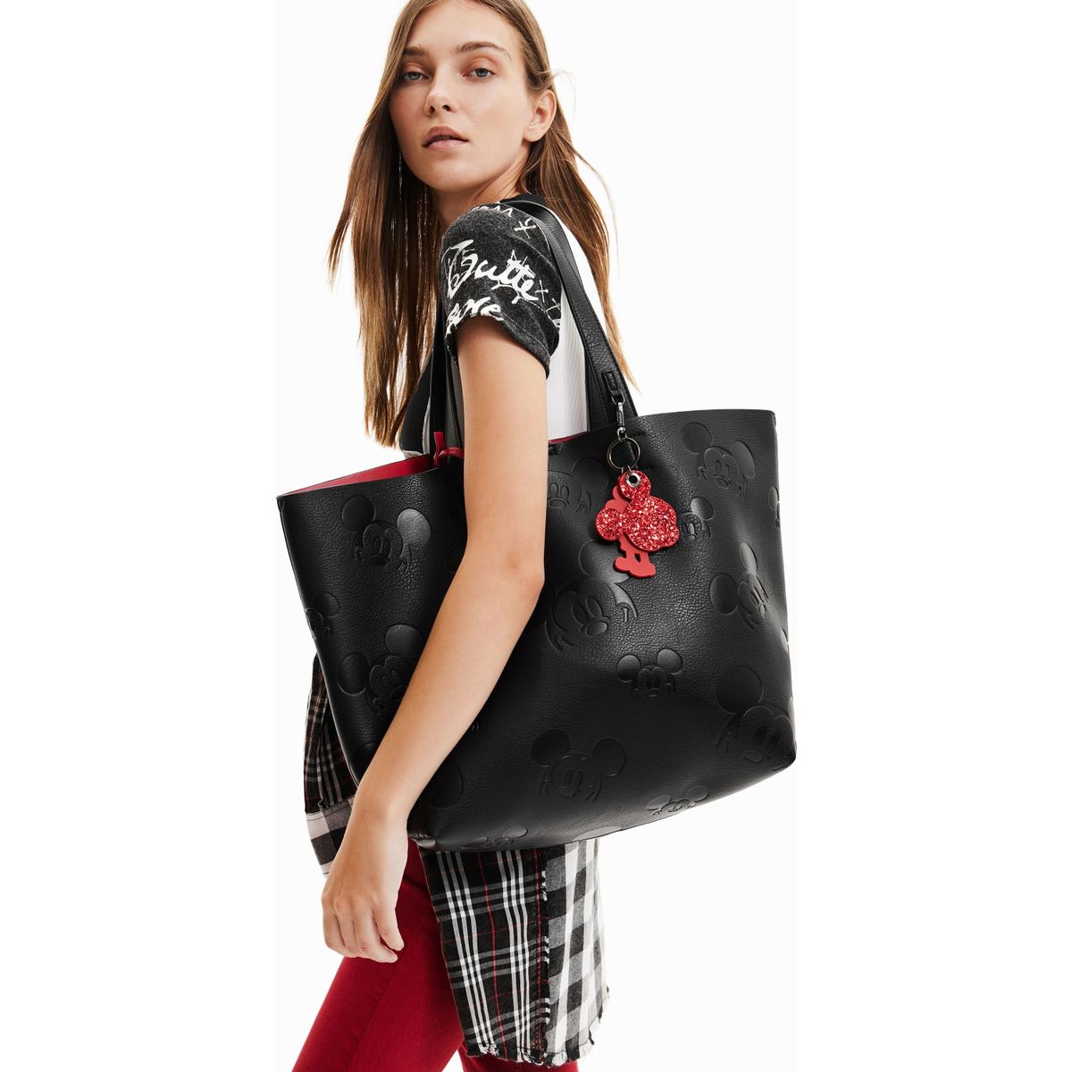 DESIGUAL - Desigual Cartera Mickey Mouse Mujer