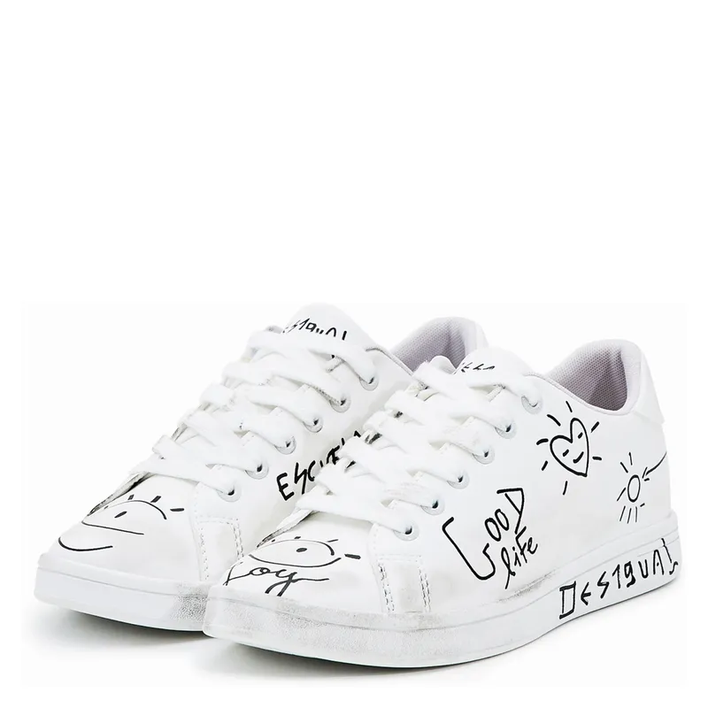 Zapatillas Urbanas Zapatillas Gaelle Mujer Blancas Zapatillas