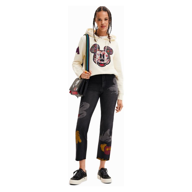 DESIGUAL - Desigual Jeans Mickey Mouse Mujer