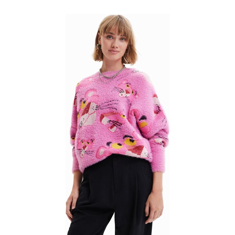 Espana Rebajas Desigual Suu00e9ter Cuello Redondo Mujer El - Main Image