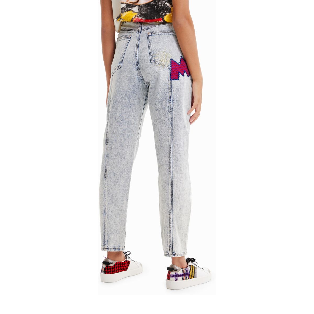 DESIGUAL - Desigual Jeans Mickey Mouse Mujer