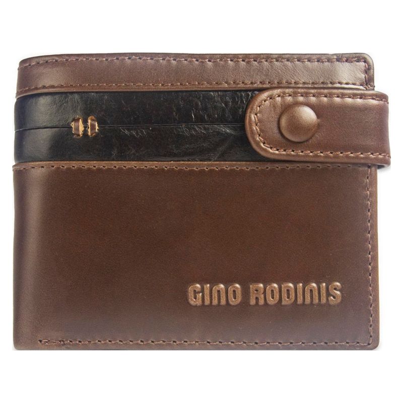 GINO RODINIS - Billetera Hombre Paolo 675 Café/Marrón Gino Rodini
