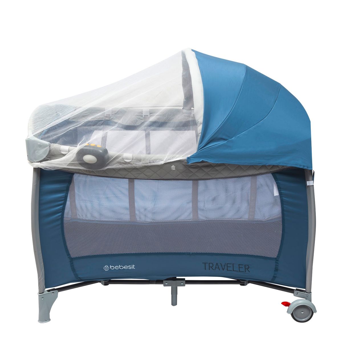 BEBESIT - Cuna Colecho Traveler 6044 Azul Bebesit